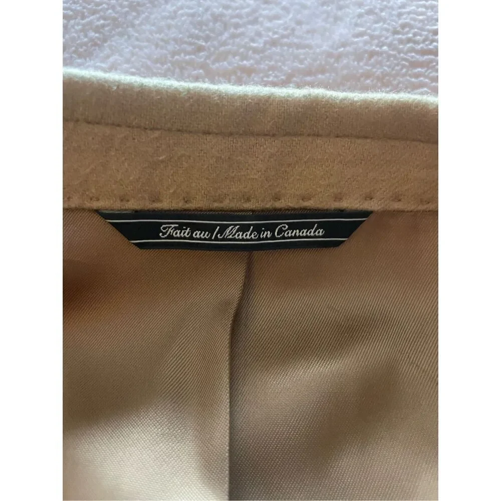 Jack Victor 100% Cashmere Men’s Blazer Sport Coat Light Brown 42L